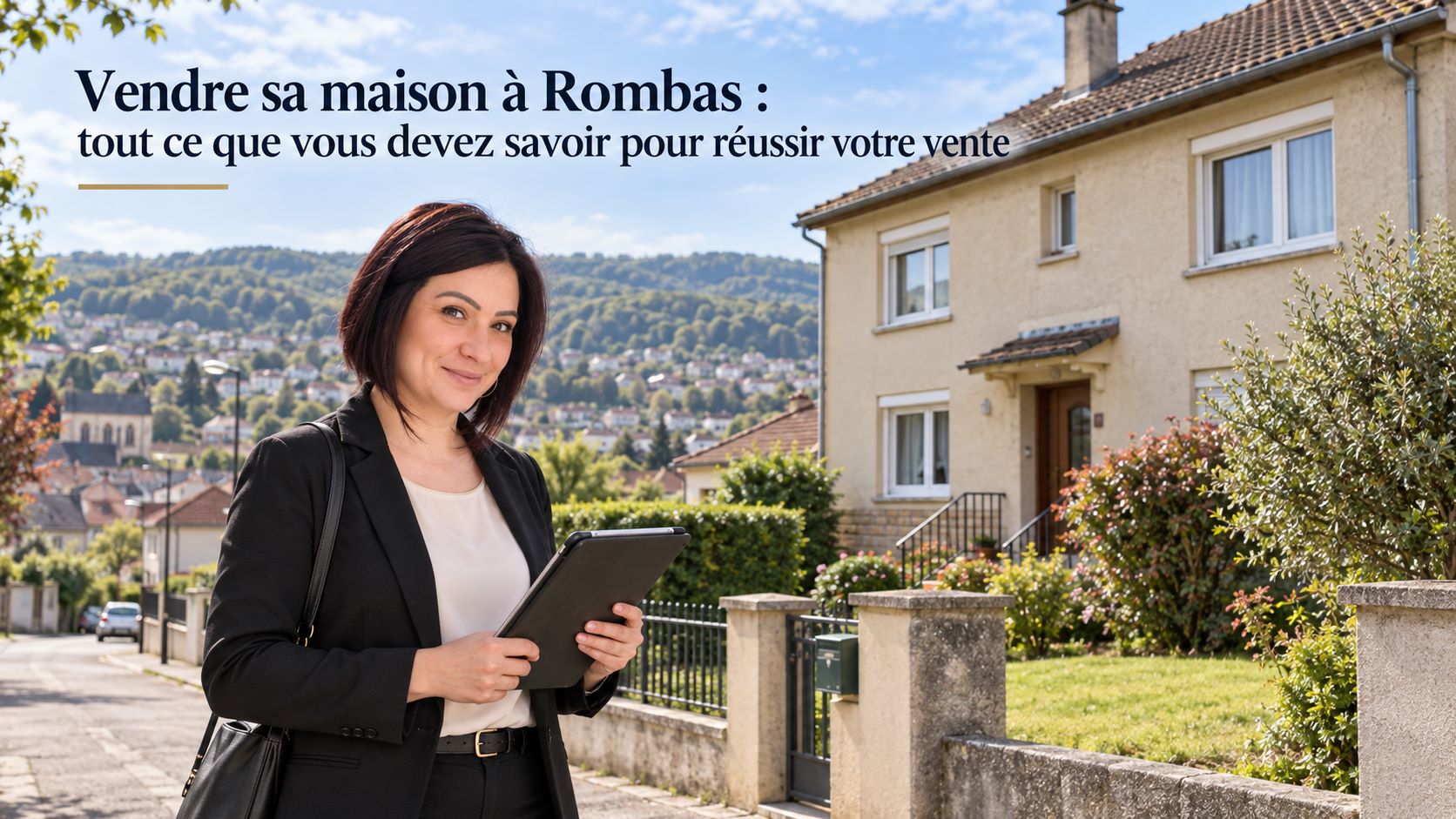 Vendre sa maison à Rombas avec Angélique Chambrot, conseillère iad France